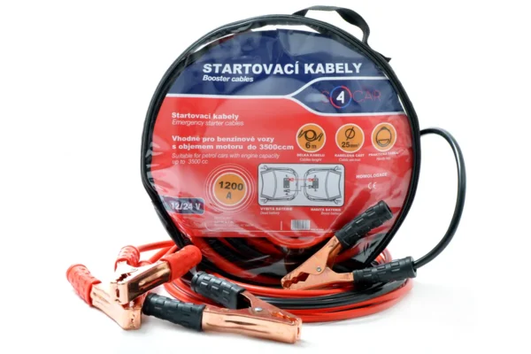 Startovací kabely 1200A 6m