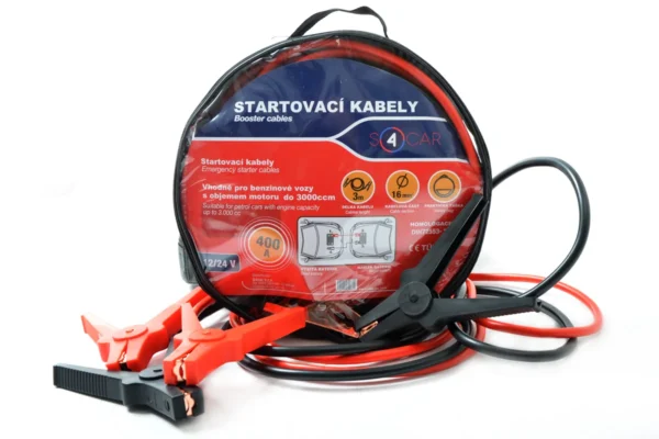 Startovací kabely 400A 3m TUV